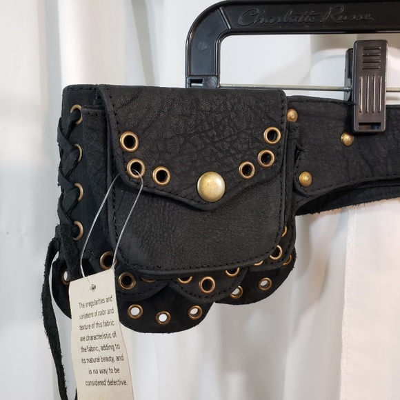 ***sold***leather utility belt fanny belt po - Picture 6 of 8